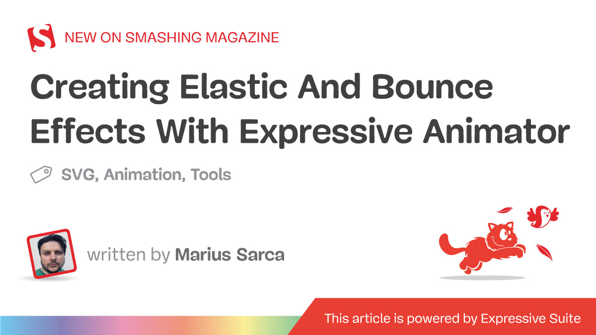 Creating Elastic And Bounce Effects With Expressive Animator